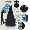 bisibuy Abstract Camouflage Camo Sling Bag for Women Men Crossbody Sling Backpack Shoulder Bag Chest Bag Daypack for Travel Hiking Outdoor view 4
