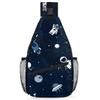 bisibuy Space Cute Astronaut Spaceship Rocket Sling Bag for Women Men Crossbody Sling Backpack Shoulder Bag Chest Bag Daypack for Travel Hiking Outdoor view 1