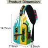 bisibuy Colorful Summer Pineapple Sling Bag for Women Men Crossbody Sling Backpack Shoulder Bag Chest Bag Daypack for Travel Hiking Outdoor view 2