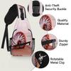 bisibuy Beach Sea Shell Nautilus Sling Bag for Women Men Crossbody Sling Backpack Shoulder Bag Chest Bag Daypack for Travel Hiking Outdoor view 3