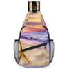 bisibuy Tropical Beach Starfish Sling Bag for Women Men Crossbody Sling Backpack Shoulder Bag Chest Bag Daypack for Travel Hiking Outdoor view 1