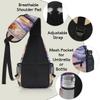 bisibuy Tropical Beach Starfish Sling Bag for Women Men Crossbody Sling Backpack Shoulder Bag Chest Bag Daypack for Travel Hiking Outdoor view 4