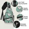bisibuy Chicken Sling Bag for Women Men Crossbody Sling Backpack Shoulder Bag Chest Bag Daypack for Travel Hiking Outdoor view 3
