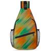 bisibuy Color Psychedelic Pattern Sling Bag for Women Men Crossbody Sling Backpack Shoulder Bag Chest Bag Daypack for Travel Hiking Outdoor view 1