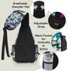 bisibuy Ceometric Sling Bag for Women Men Crossbody Sling Backpack Shoulder Bag Chest Bag Daypack for Travel Hiking Outdoor view 4