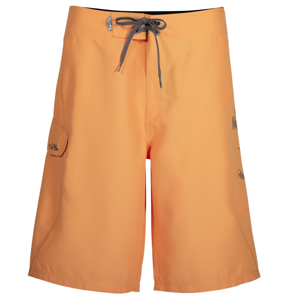 Salt Life Stealth Bomerz Boardshorts, Apricot Crush, 28