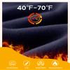 2 Pack Fleece Lined Leggings for Women - Thermal Winter Warm Tights Tummy Control High Waisted Workout Yoga Pants view 4
