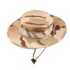 Fishing Safari Hiking Outdoor Sombrero Straw Wide Brim Boonie Summer Beach Bucket Sun Hats for Men with Uv Protection(Collines) view 2