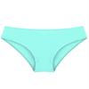 Hedmy Kids Girls' Slim Swimming Bottom with Lining UPF50+ Sun Protection Rash Guard Swim Brief for Youth Light Blue Green 4 Years view 1