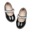 Otter MOMO Toddler/Little Girls Mary Jane Ballerina Flats Shoes Slip-on School Party Dress Black Shoes Size 7 view 1