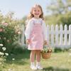 Otter MOMO Toddler/Little Girls Mary Jane Ballerina Flats Shoes Slip-on School Party Dress White Shoes Size 5 view 3