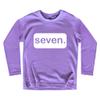 7th Birthday Girl Shirt 7 Years Old Seven Outfit Seventh Tshirt Gift Girls top 7 (as1, Age, 7_Years, Purple - Long Sleeve) view 1