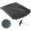 LXUKYG Trampolines Round Jump Mat Replacement Trampoline Mat Compatible with Round Frame with 1 Spring Tool for Round Trampoline Accessories (Size : 14FT 4.27M (88 Buckles)) view 1