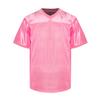 MESOSPERO Men's Football Jersey Blank Football Practice Jersey for Athletic Training and Daily Leisure (Pink, L) view 1