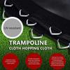 LXUKYG Round Trampoline Replacement Mat Collapsible Bounce Jumping Mat with V-Rings 6ft-16ft for Round Trampoline Accessories (Size : 8FT42buckles) view 3