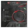 FUERU Car Steering Wheel Cover Set Universal Car Steering Wheel Cover Breathable Silicone Durable Fashion Car Interior (Color : 1#) view 2