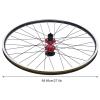 BJTDLLX 27.5 Inch Mountain Bike Wheelset, Aluminum Alloy Rim Disc Brake MTB Wheelset, Bicycle Front Rear Wheels Set Front & Rear Wheelsets with Quick Release Levers -Not Included Tire view 2