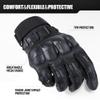 AXBXCX Tactical Gloves for Men Touch Screen Motorcycle Airsoft Paintball Motorbike Outdoor Full Finger Gloves Black M view 3