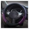 FUERU Car Steering Wheel Cover Set Universal Car Steering Wheel Cover Real Leather Thin Breathable Fashion Car Interior Gifts (Color : 7#) view 1