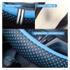 FUERU Car Steering Wheel Cover Set Universal Car Steering Wheel Cover Genuine Leather Grip Comfortable and Exquisite Car Interior (Color : 1#) view 3