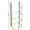 4 Step Boat Rope Ladder Portable Boat Rope Ladder and Extension Fishing Rope Ladder for Inflatable Boats,Kayak,Canoeing view 2