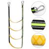 4 Step Boat Rope Ladder Portable Boat Rope Ladder and Extension Fishing Rope Ladder for Inflatable Boats,Kayak,Canoeing view 3