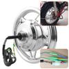 L-faster DIY 36v 250w 12 Inch Wheels Mini Bike Brushless Rear Drive Hub Motor Kit with Throttle LCD Display Thumb Whit LCD (36V no tire) view 2