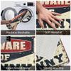 Dsoluuing Cool Door Mat Beware of Danny Rug Cool Door Mat Room Accessories for Men (Size : 40X60CM) view 3