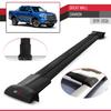 accessorypart Compatible with Great Wall Cannon 2019-2026 Fly Model Car Roof Rack Cross Bar Black Aluminium 3 Bars view 3