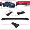accessorypart Compatible with Great Wall Cannon 2019-2026 Fly Model Car Roof Rack Cross Bar Black Aluminium 3 Bars view 4