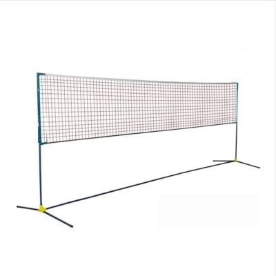 Portable Badminton Net Set, Easy Setup Nylon Sports Net with Poles,for Indoor or Outdoor Court, Beach Net for Tennis