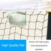 Portable Badminton Net Set, Easy Setup Nylon Sports Net with Poles,for Indoor or Outdoor Court, Beach Net for Tennis view 3