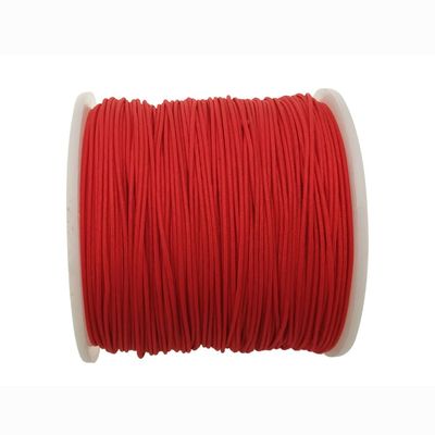 1.2mm Colorful Rainbow Paracord Rope 100m/328 FT Micro Cord Spools, for Bracelet, Wind Chime Cord (Red)