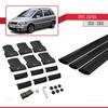 accessorypart Compatible with Opel Zafira A (T98) 2001-2005 Fly Model Car Roof Rack Cross Bar Black Aluminium 3 Bars view 4