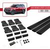 accessorypart Compatible with Ford Bronco Sport (CX430) 2021-2026 Fly Model Car Roof Rack Cross Bar Black Aluminium 3 Bars view 4