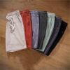 Alloaone Men's Summer Cotton Slim Fashion Beach Shorts White view 2