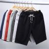 Alloaone Men's Summer Cotton Slim Fashion Beach Shorts White view 3