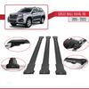 accessorypart Compatible with Great Wall Haval H9 2015-2023 Fly Model Car Roof Rack Cross Bar Black Aluminium 3 Bars view 4
