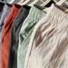 Alloaone Men's Summer Plus Size Breathable Casual Beach Shorts Dark Gray view 3