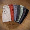 Alloaone Men's Summer Plus Size Breathable Casual Beach Shorts Dark Gray view 4