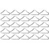 OSALADI Trampoline Triangle Ring Accessories 30pcs Metal Ring Buckle Connectors Buckles for Trampoline Parts Replacement view 1