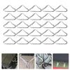 OSALADI Trampoline Triangle Ring Accessories 30pcs Metal Ring Buckle Connectors Buckles for Trampoline Parts Replacement view 2
