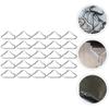 OSALADI Trampoline Triangle Ring Accessories 30pcs Metal Ring Buckle Connectors Buckles for Trampoline Parts Replacement view 3