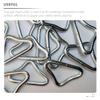 OSALADI Trampoline Triangle Ring Accessories 30pcs Metal Ring Buckle Connectors Buckles for Trampoline Parts Replacement view 4