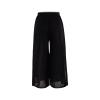 Daydance Black Wide Leg Yoga Pants for Women, Loose Casual Palazzo Pants view 4