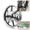 14 Inch 36v 350w Bike LCD Thumb Throttle Rear Drive Brushless Hub Motor Wheel Conversion Kit Handle Whit LCD (36V350W no tire) view 2