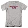Arizona State University Official Dad Unisex Adult T Shirt, Athletic Heather, 4X-Large view 1
