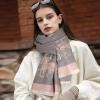 EXTREE Scarfs for Women Pashmina Silky Shawl Wrap for Evening Dressing Blanket Open Front Poncho Cape view 4