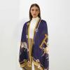 EXTREE Scarfs for Women Pashmina Silky Shawl Wrap for Evening Dressing Blanket Open Front Poncho Cape view 3
