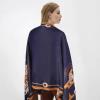 EXTREE Scarfs for Women Pashmina Silky Shawl Wrap for Evening Dressing Blanket Open Front Poncho Cape view 4